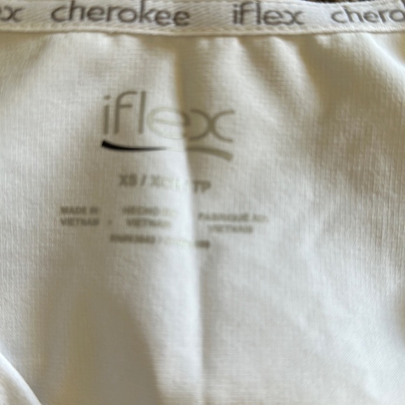 White Cherokee crib shirts w/pockets - Picture 1 of 2